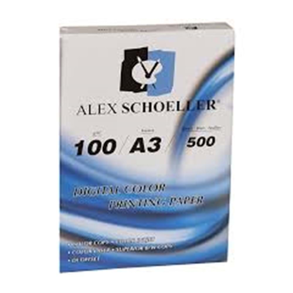 Alex Schoeller Fotokopi Kağıdı A3-100gr 500 Lü