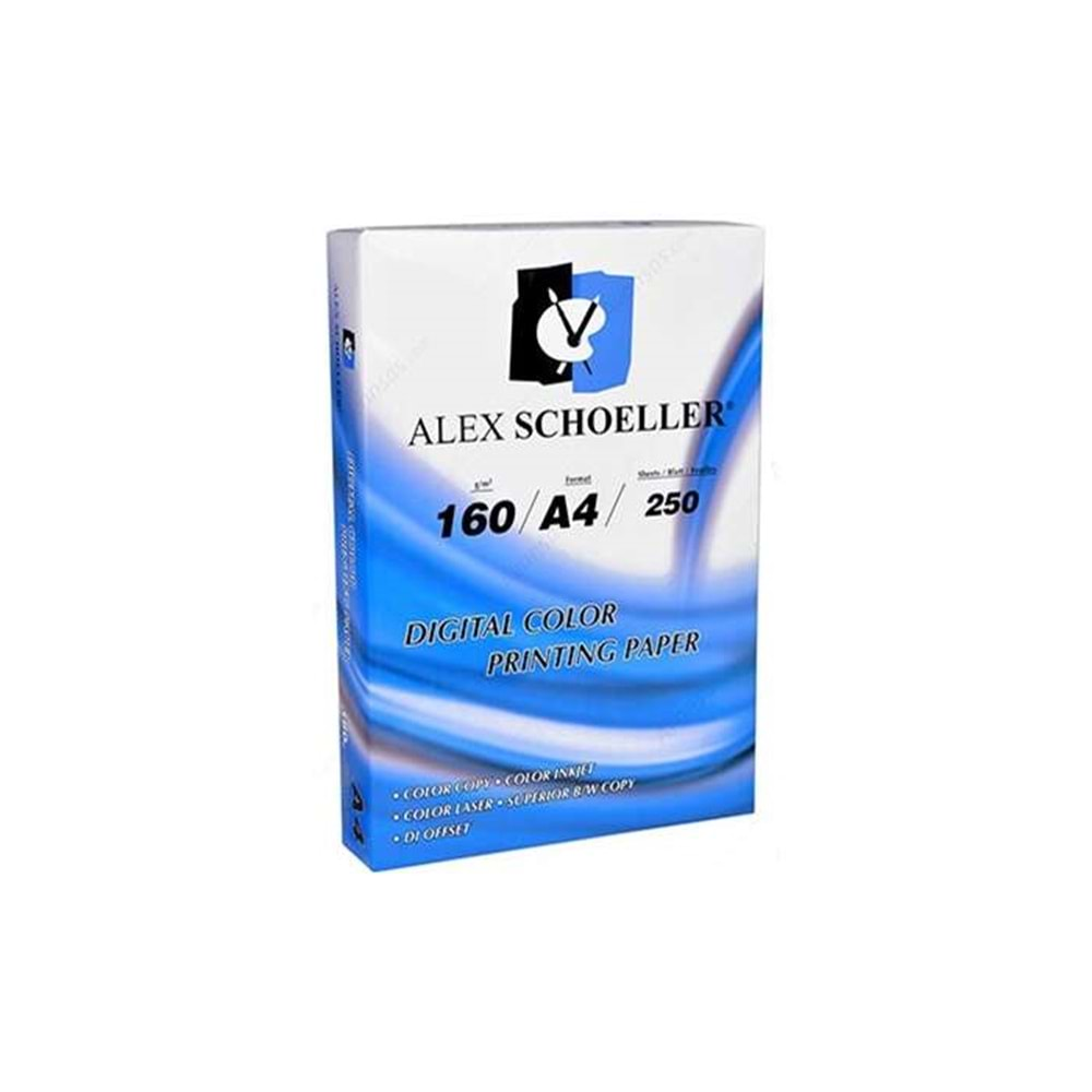 Alex Schoeller Fotokopi Kağıdı A4 160 g 250 Yaprak