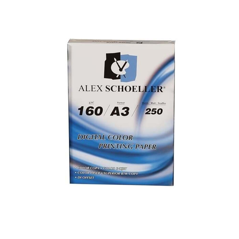 Alex Schoeller Fotokopi Kağıdı A3 160 g 250 Yaprak