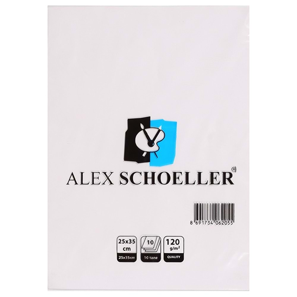 Alex Schoeller Çizim Kağıdı 120 g 10’lu 25x35 cm