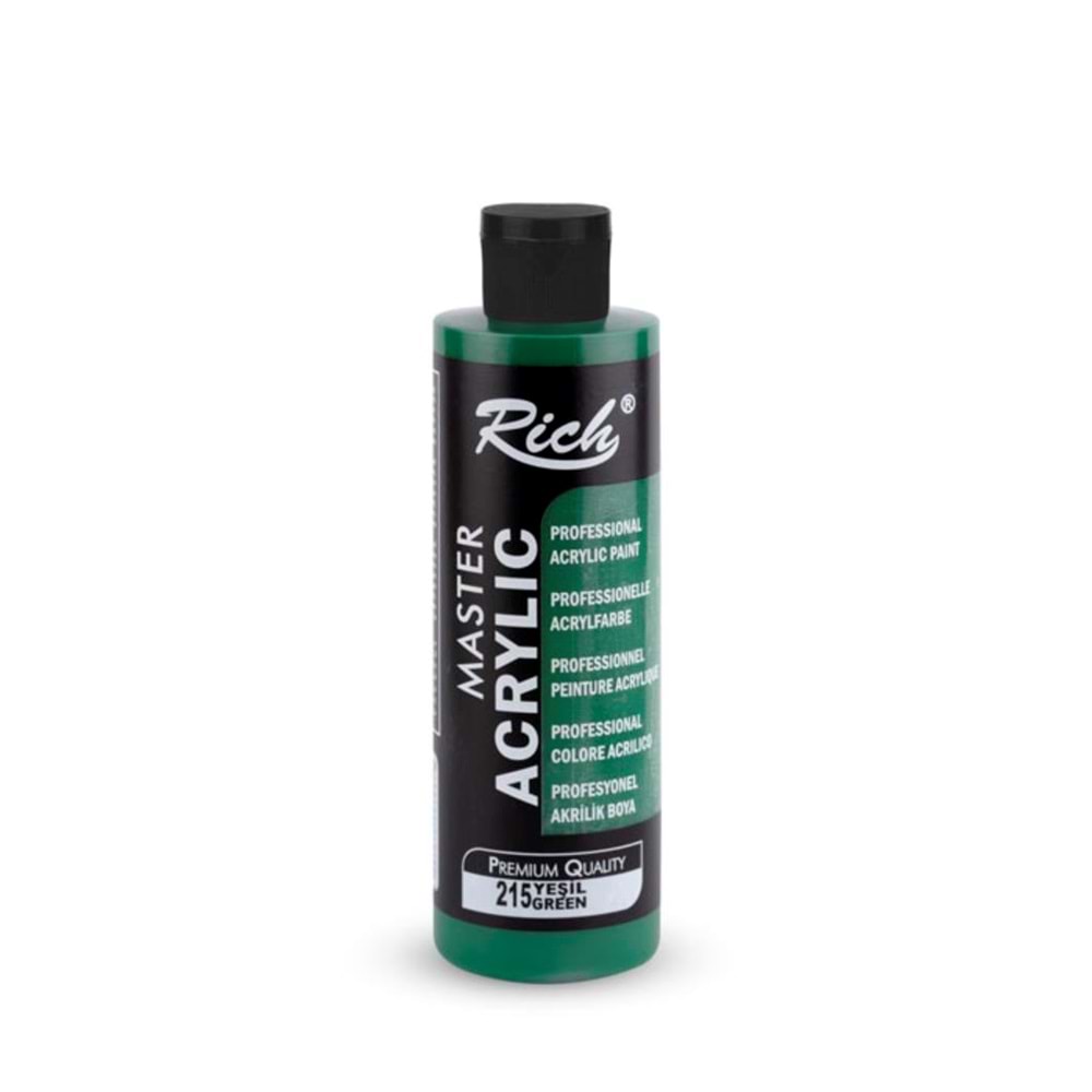 Rich Master Akrilik Boya 240 ml Yeşil 215