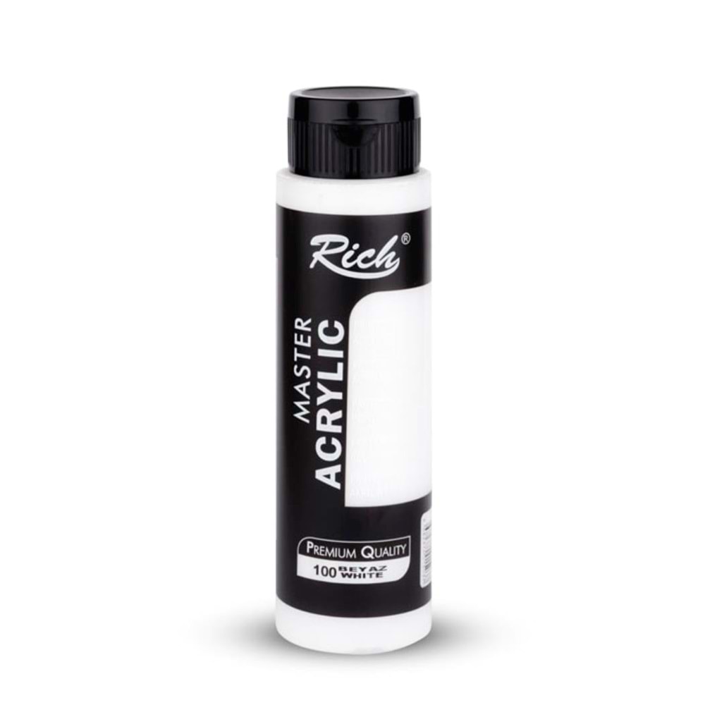 Rich Master Akrilik Boya 500 ml Beyaz 100