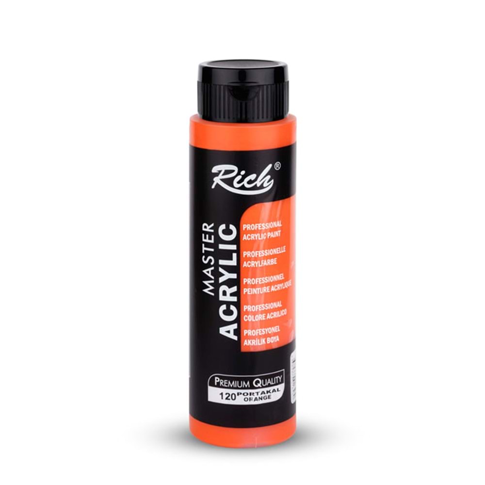 Rich Master Akrilik Boya 500 ml Portakal