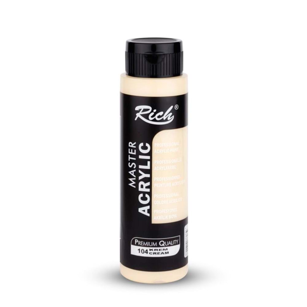 Rich Master Akrilik Boya 500 ml Krem 104
