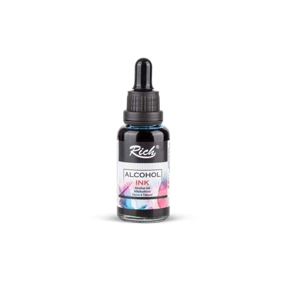 Rich Alcohol Ink Alkol Bazlı Mürekkep 30 ml Açık Mavi 19580