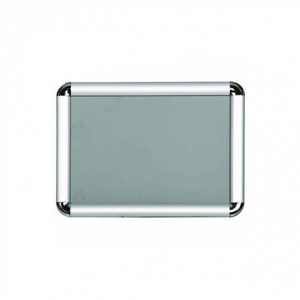 Ant Yazı A4 Alüminyum Açılır Kapanır Çerçeve, 25mm Rondo Köşe, 21x30 cm