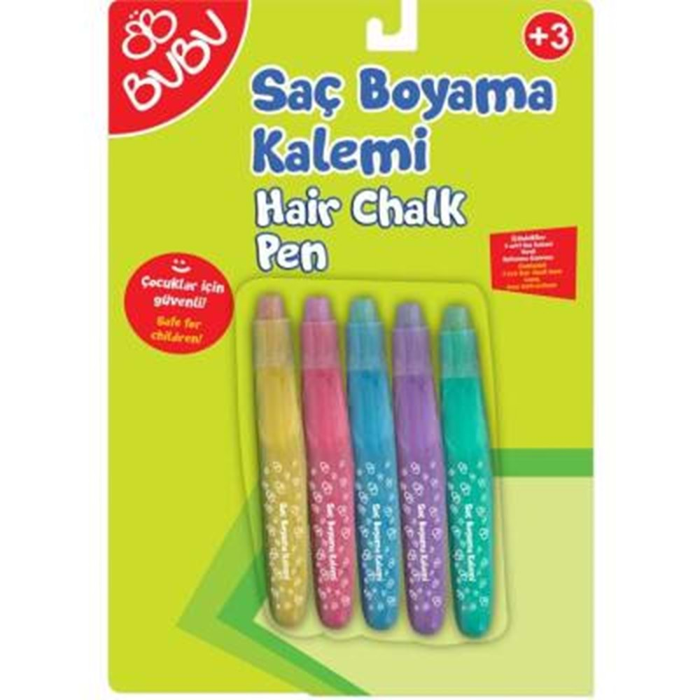 BuBu Hair Chalk Saç Boyama Kalemi 5 Renk