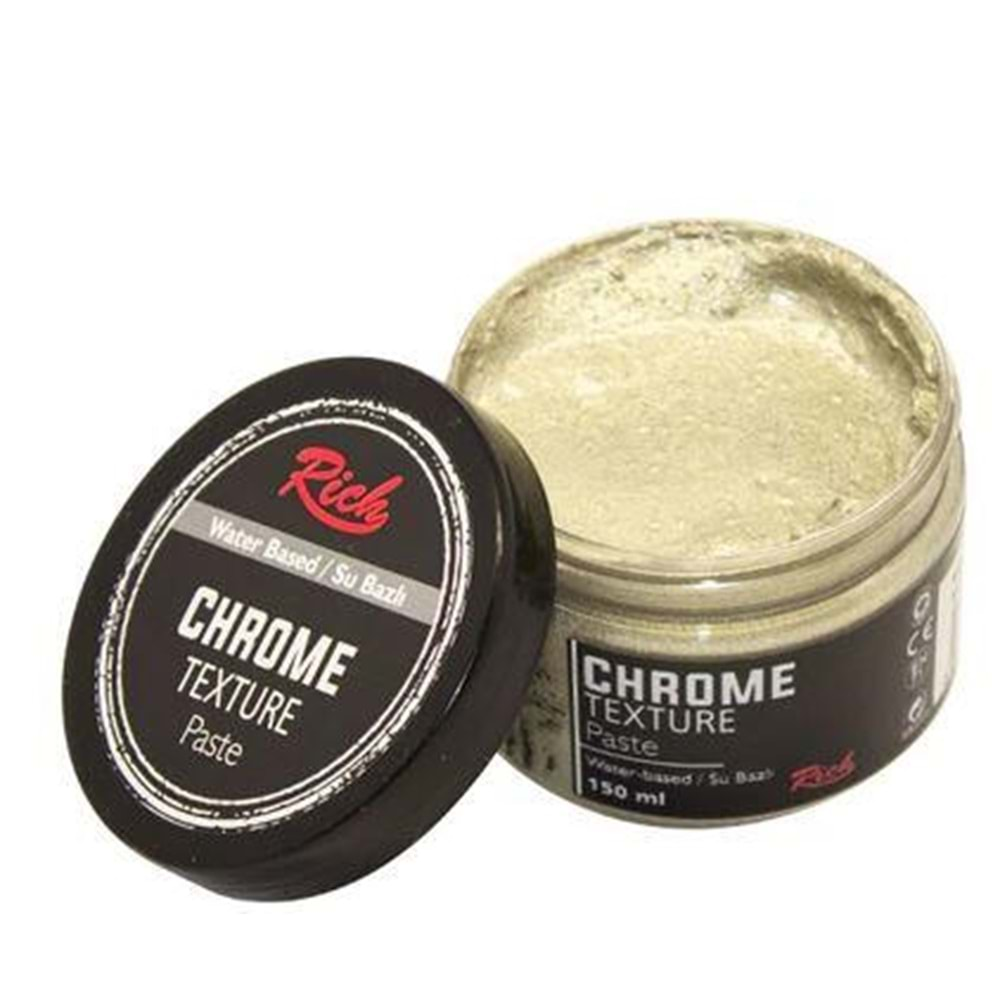 Rich Chrome Texture Paste 150 ml Bal Kopugu N:9200 (Doku vermek için Pasta)