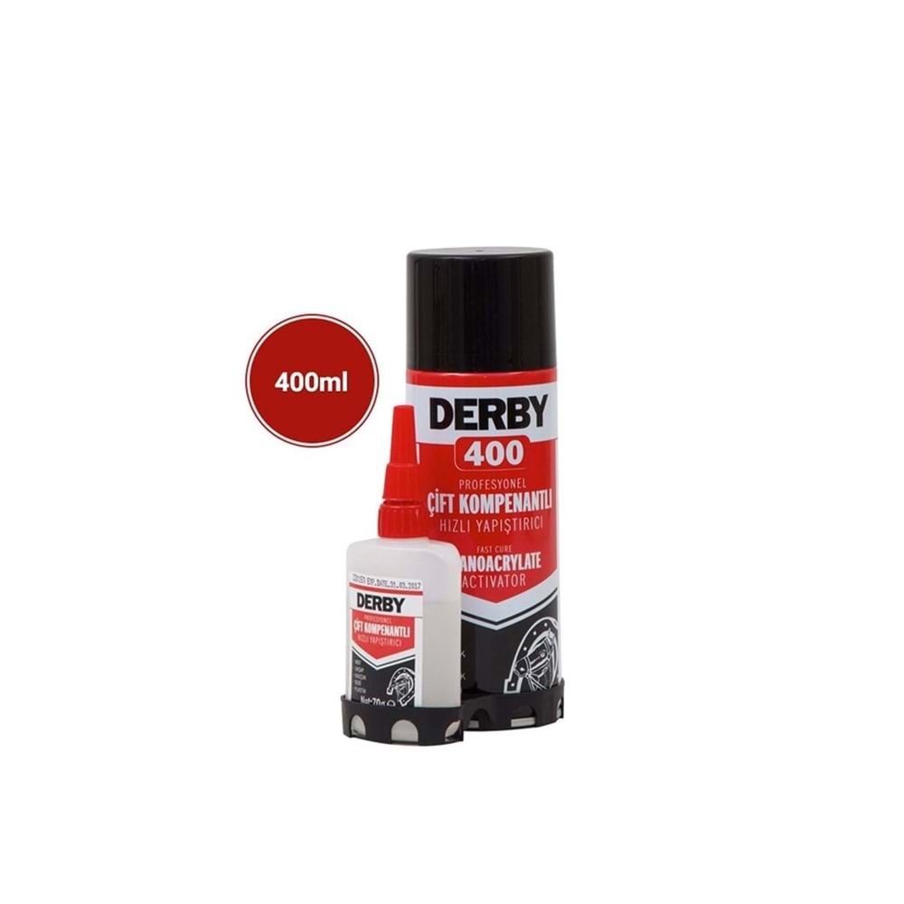 Derby Hızlı Yapıştırıcı Kit 400 ml