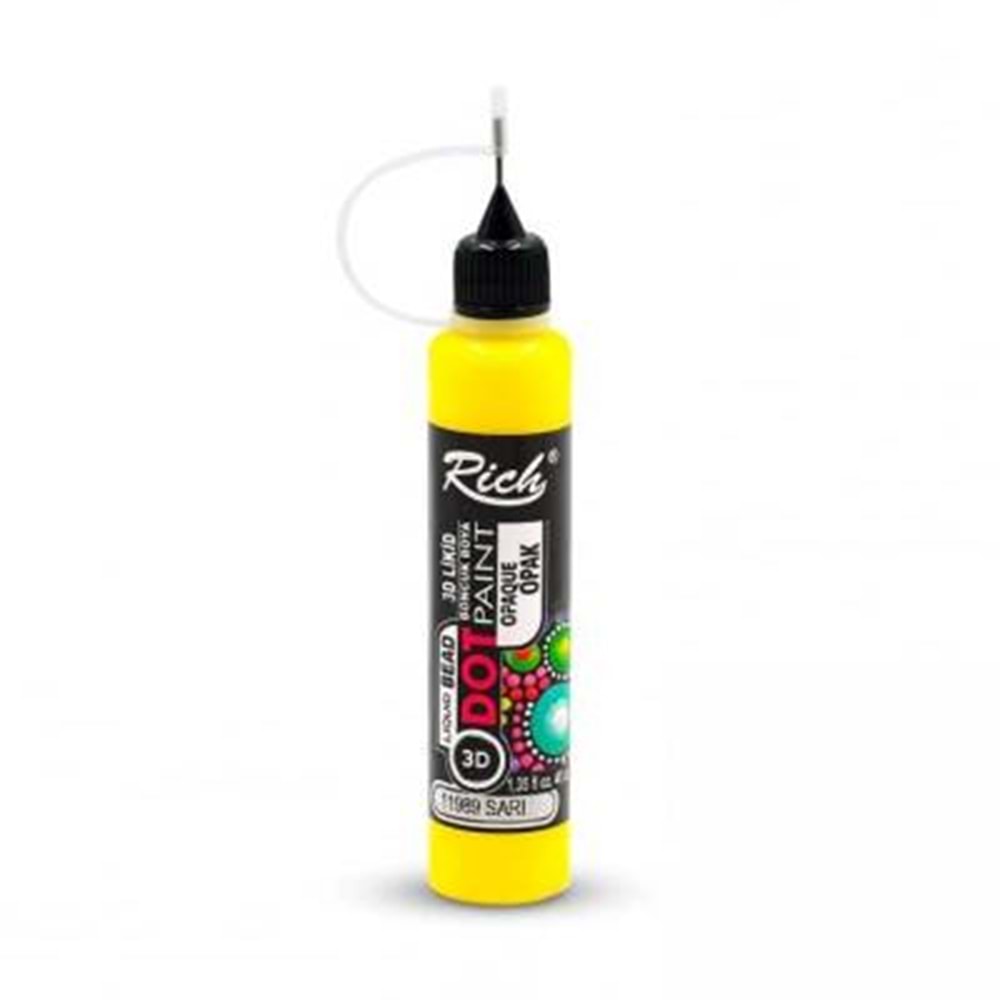 Rich Dot Paint Mandala Boyutlu Boya 40 cc Sarı
