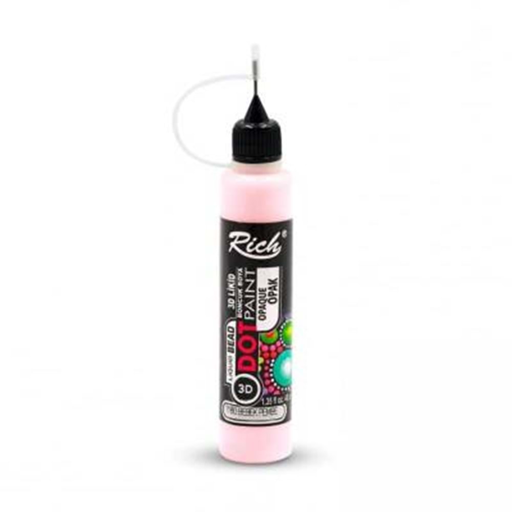 Rich Dot Paint Mandala Boyutlu Boya 40 cc Bebek Pembe