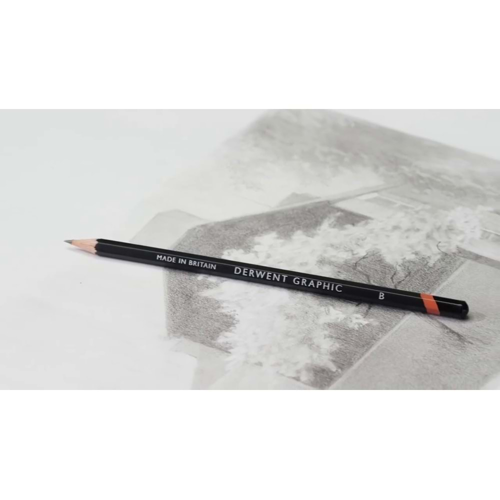 Derwent Graphic Pencil Dereceli Kalem 9B