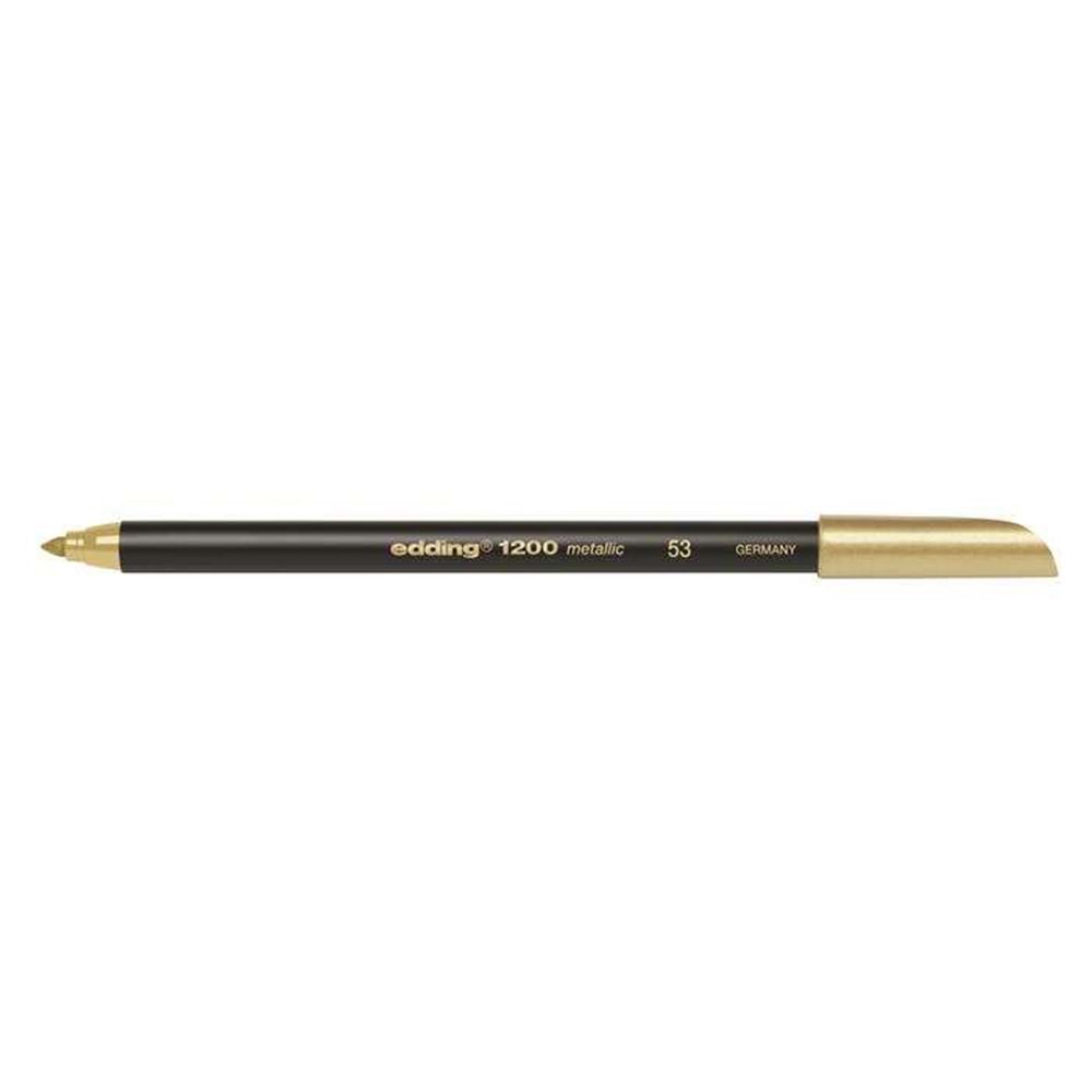 Edding 1200 Grafik Kalemi Metalik Altın
