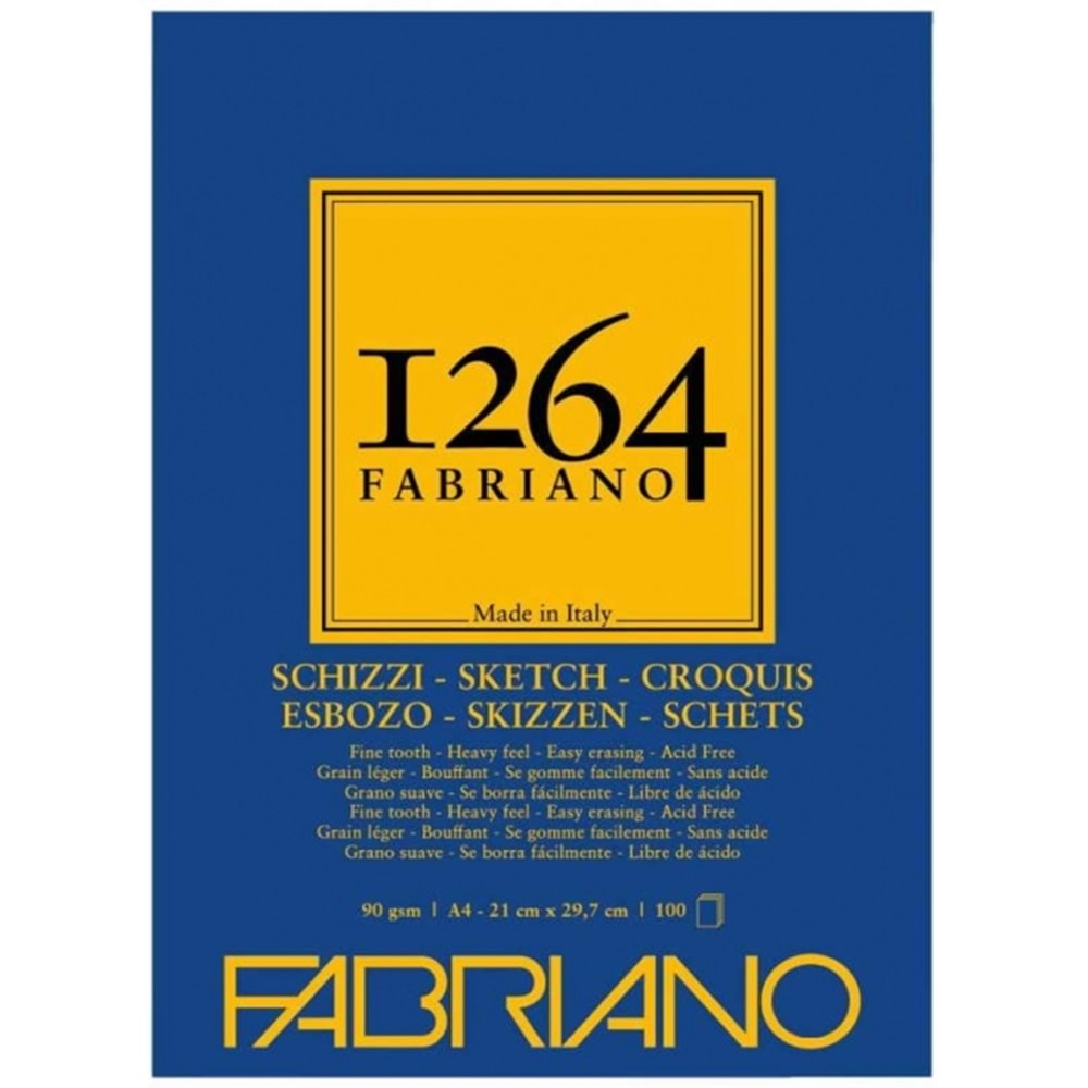 Fabriano Eskiz Defteri A4 90 g 100 Yaprak