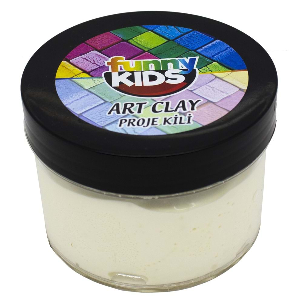 Funny Kids Art Clay Proje Kili Beyaz 550