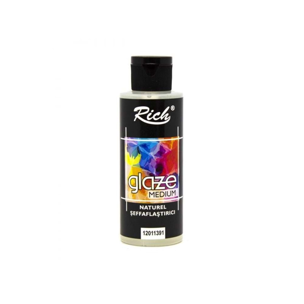 Rich Glaze Medium Naturel Şeffaflaştırıcı 120 cc