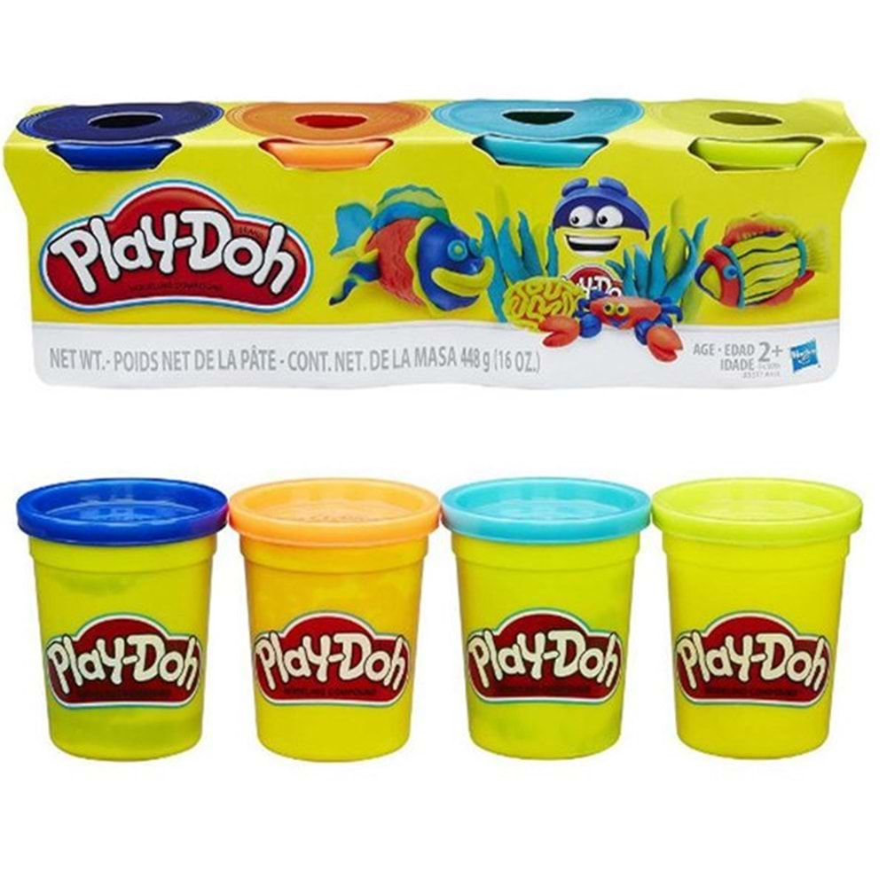 Play-Doh Oyun Hamuru 4 Renk 448 gr.