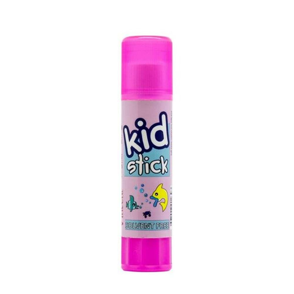 Vincent Kid Stick Kaybolan 25Gr Pembe Renkli Yapıştırıcı