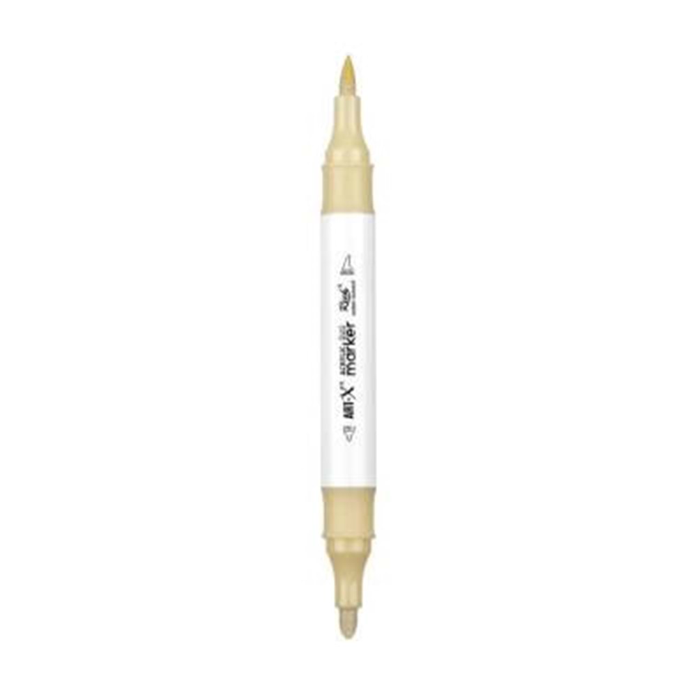 Rich Art-X Acrylic Duo Marker Çift Uçlu Su Bazlı Boyama Kalemi No:211 Keten
