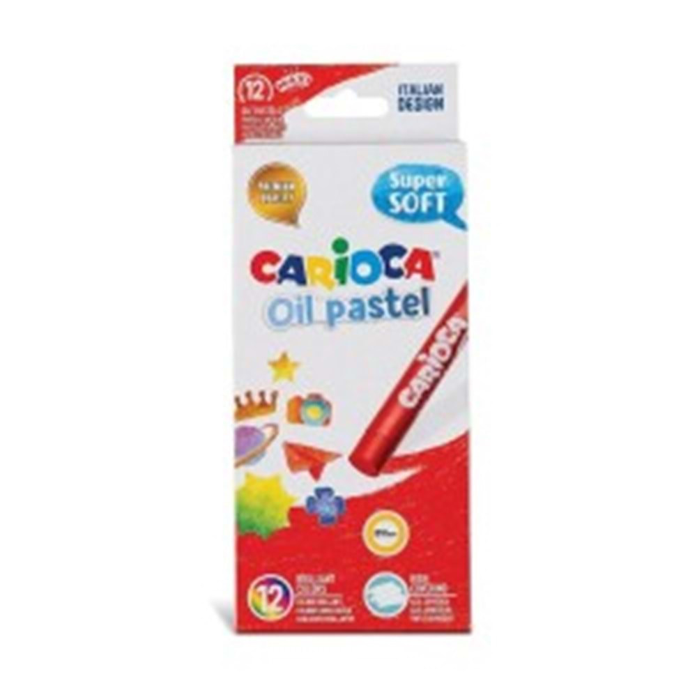 Carioca Pastel Boya 12 Renk