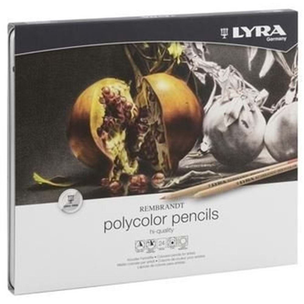 Lyra Rembrandt Polycolor Kuru Boya 24 Renk