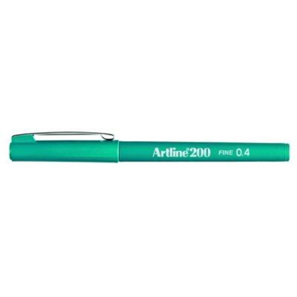 Artline 200 Fineliner 0.4mm İnce Uçlu Yazı ve Çizim Kalemi Koyu Yeşil