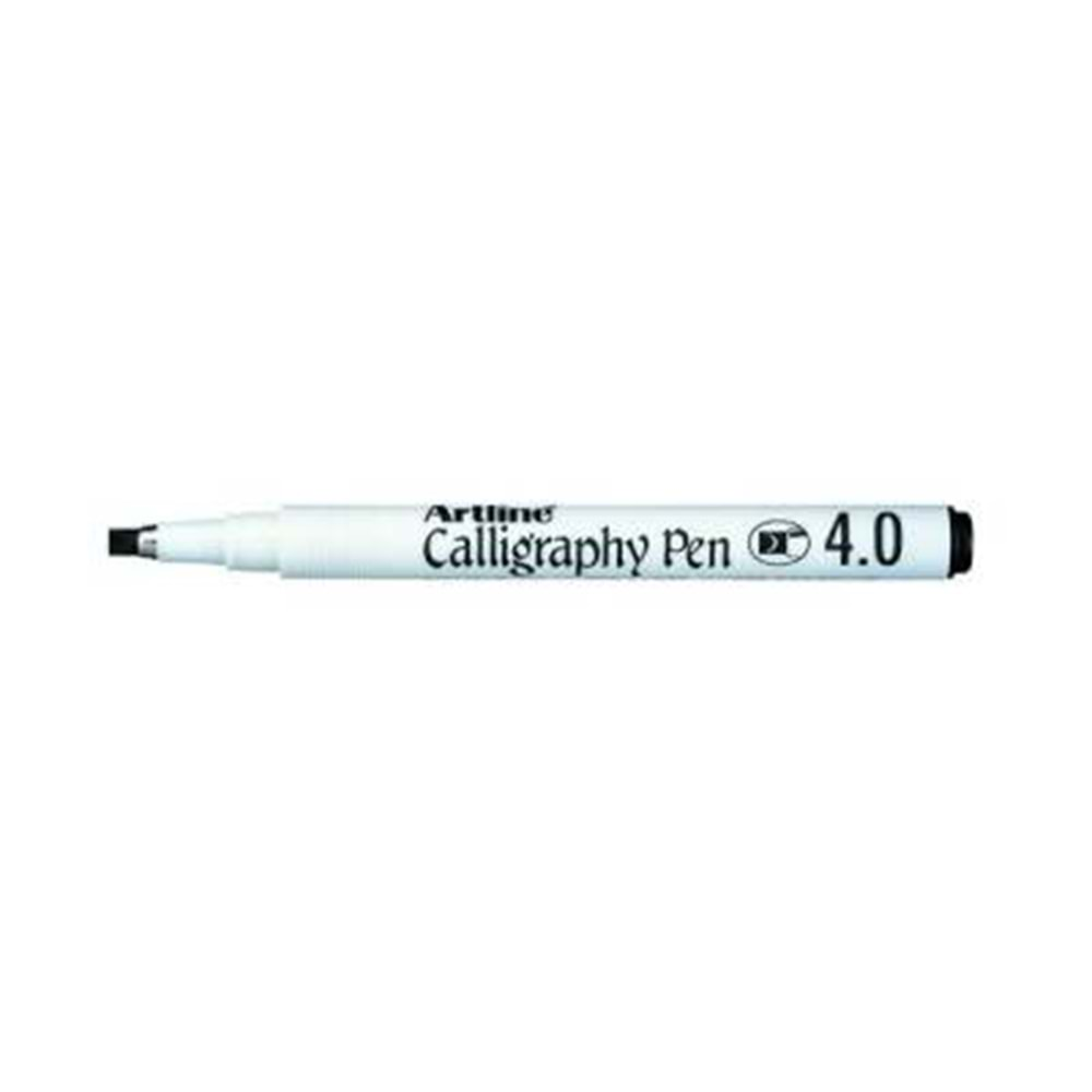 Artline Calligraphy Pen Kaligrafi Kalemi 4.0 mm Siyah