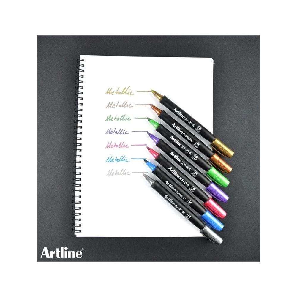 Artline Supreme 1.0 Mm Metallic Marker Kalem Green