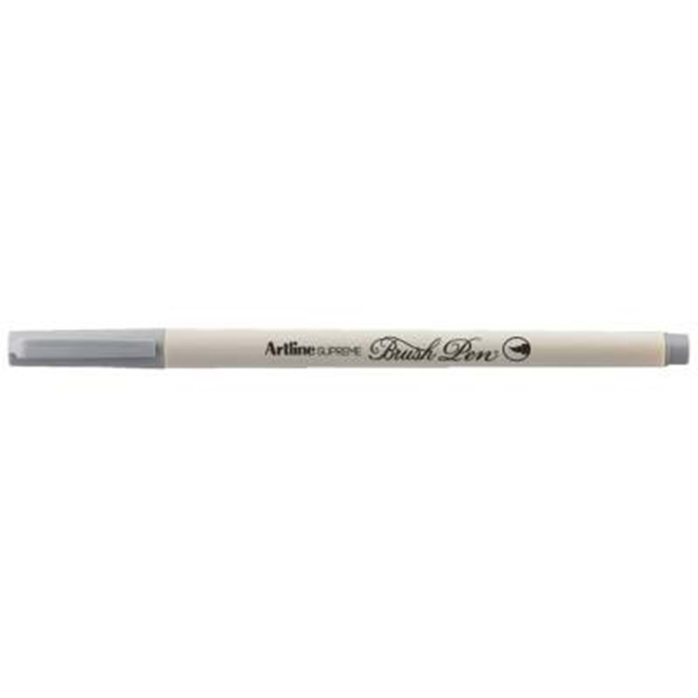 Artline Supreme Brush Uçlu Kalem Pastel Gri