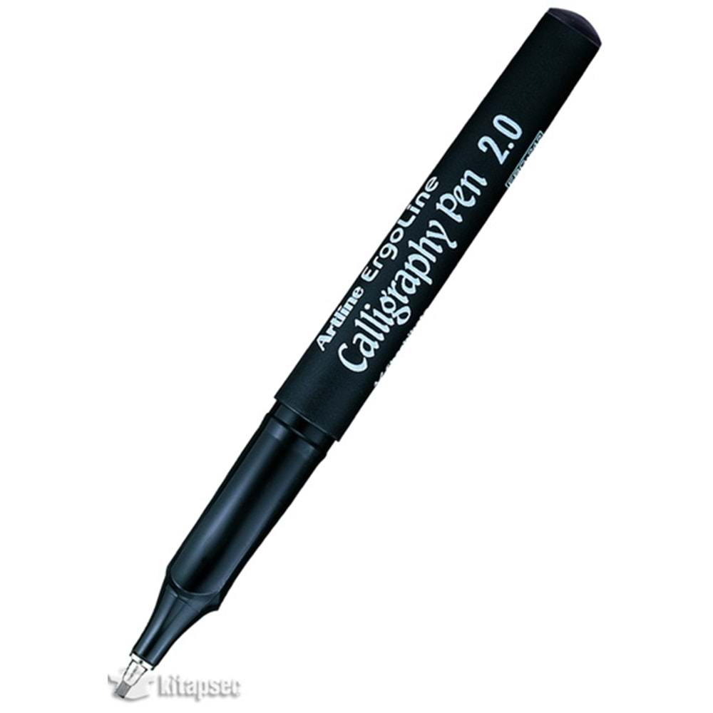 Artline Ergoline Calligraphy Pen 2.0 Kaligrafi Kalemi Uç:2,0mm Siyah