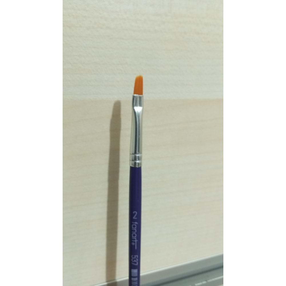 Fanart Sentetik Kıl Kedi Dili Fırça Seri 537C No:2