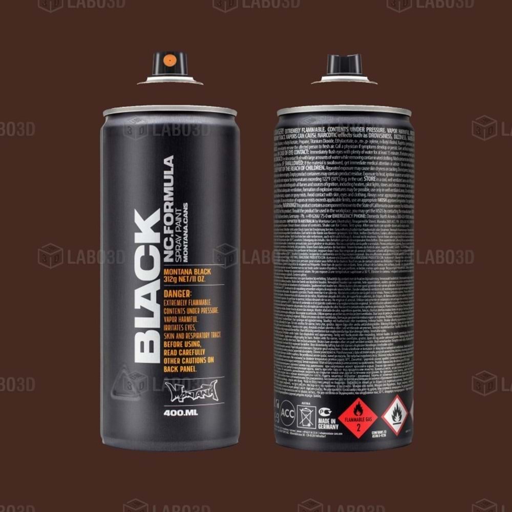 Montana Black Sprey Boya 400ml Jawa BLK8070