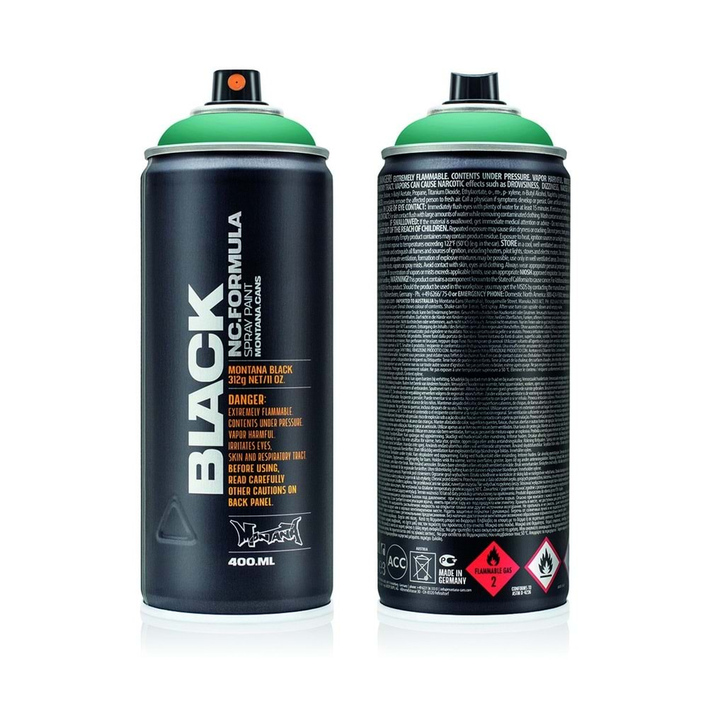 Montana Black 400ml Copper Green BLK6340