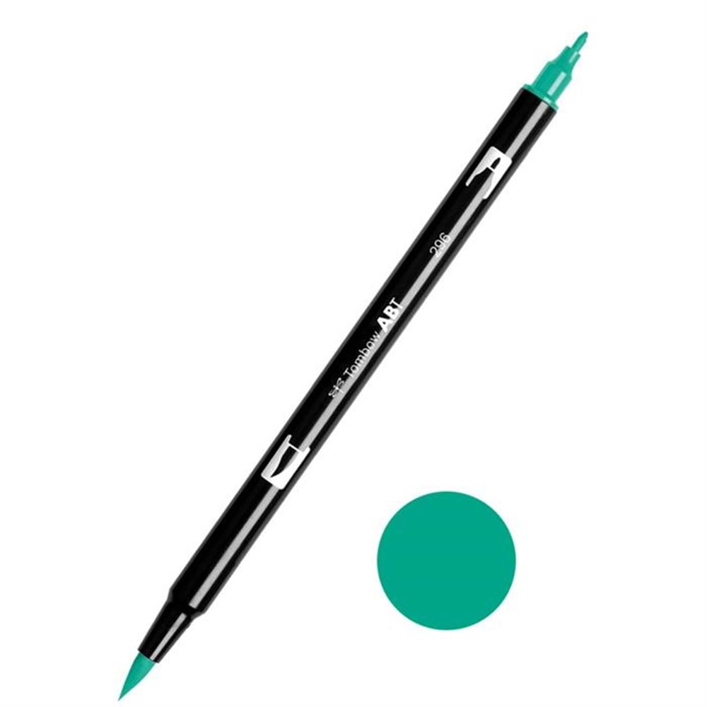 Tombow Dual Brush Pen Grafik Çizim Kalemi 296 Green