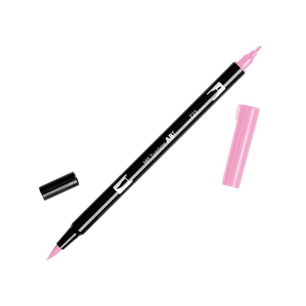 Tombow Dual Brush Pen Grafik Çizim Kalemi 723 Pink