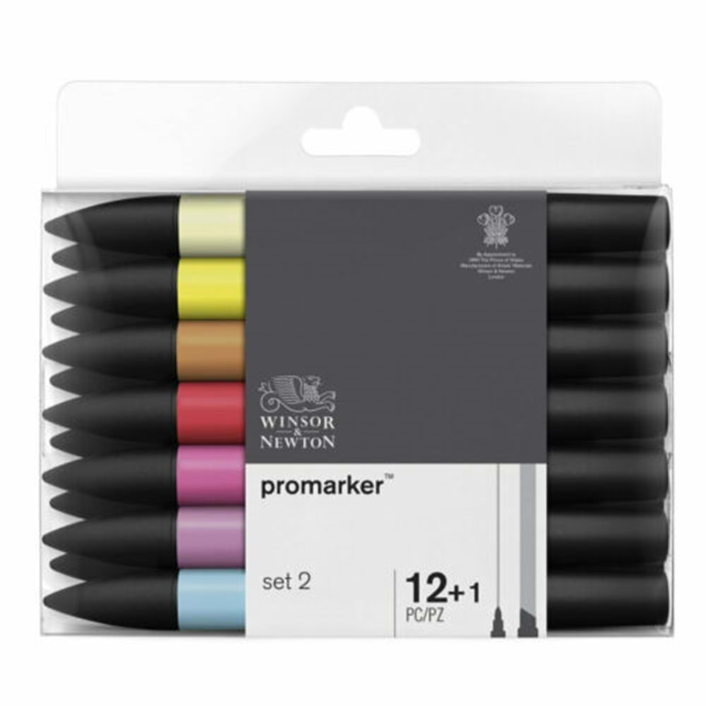 Winsor & Newton Promarker 12+1 Set 3