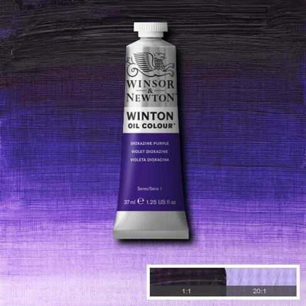 Winsor&Newton Winton Yağlı Boya 37ml Dioxazine Purple 229 (47)