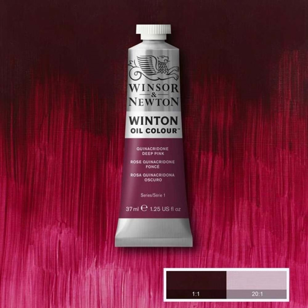 Winsor&Newton Winton Yağlı Boya 37ml Quinacridone Deep Pink 250