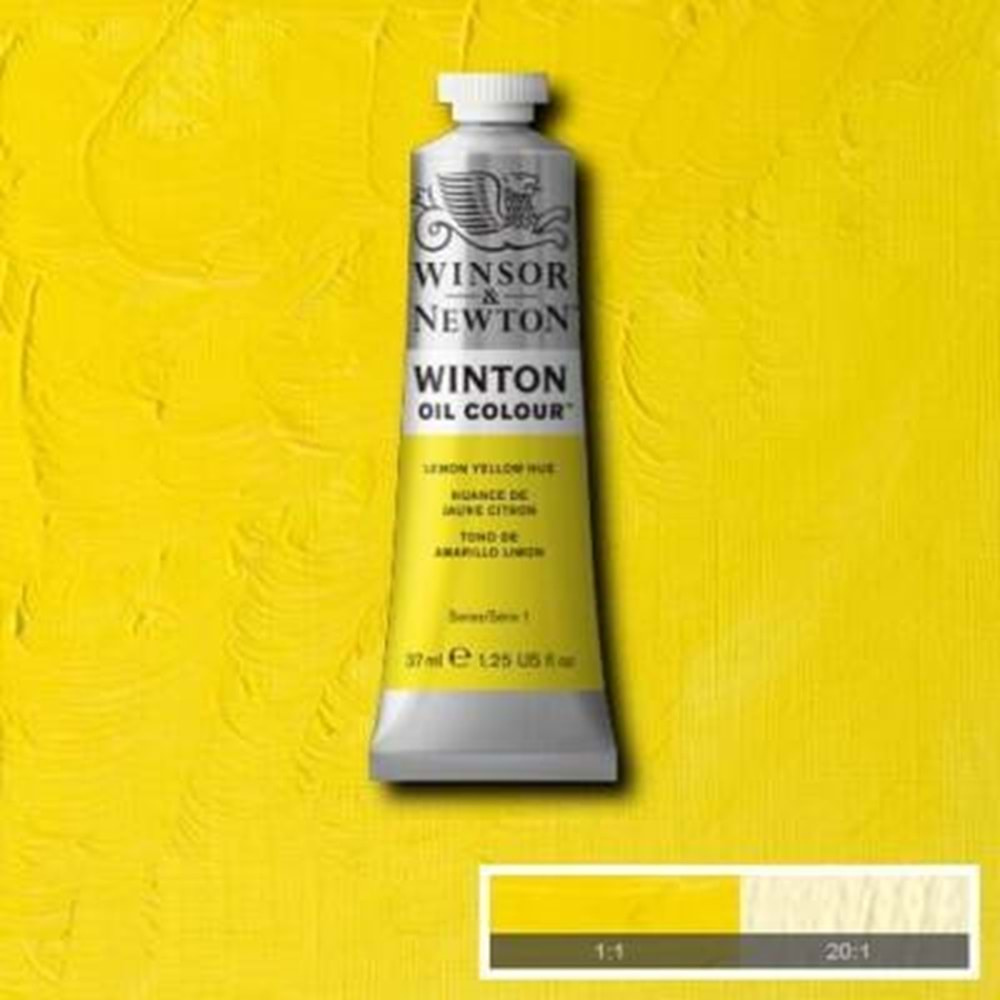 Winsor&Newton Winton Yağlı Boya 37ml Lemon Yellow Hue 346 (26)