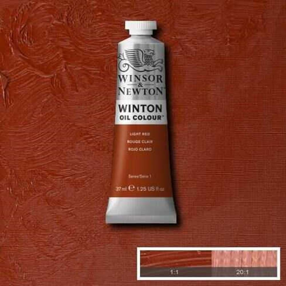 Winsor&Newton Winton Yağlı Boya 37ml Light Red 362 (27)