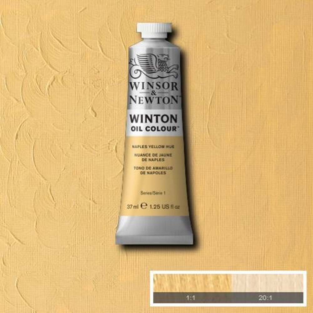 Winsor&Newton Winton Yağlı Boya 37ml Naples Yellow 422 (29)