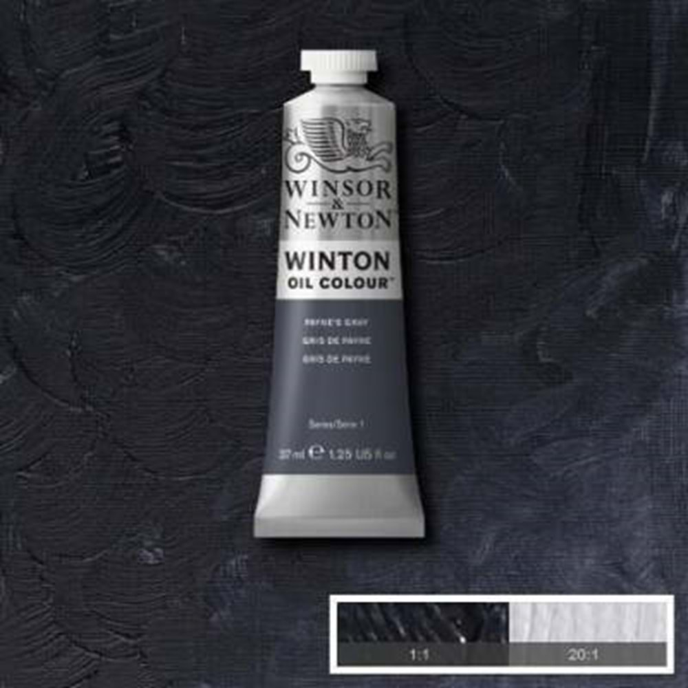 Winsor&Newton Winton Yağlı Boya 37ml Payne's Gray 465 (32)