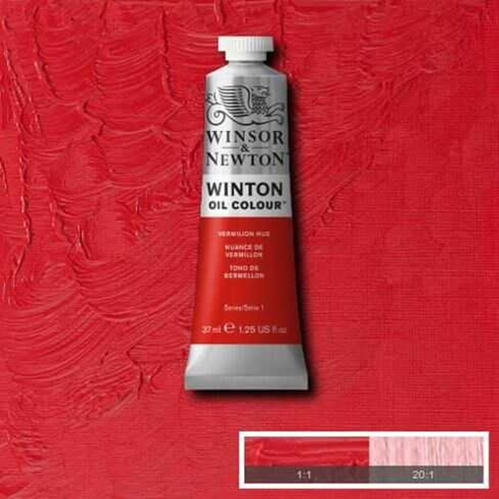 Winsor&Newton Winton Yağlı Boya 37ml Vermilion Hue 682 (42)