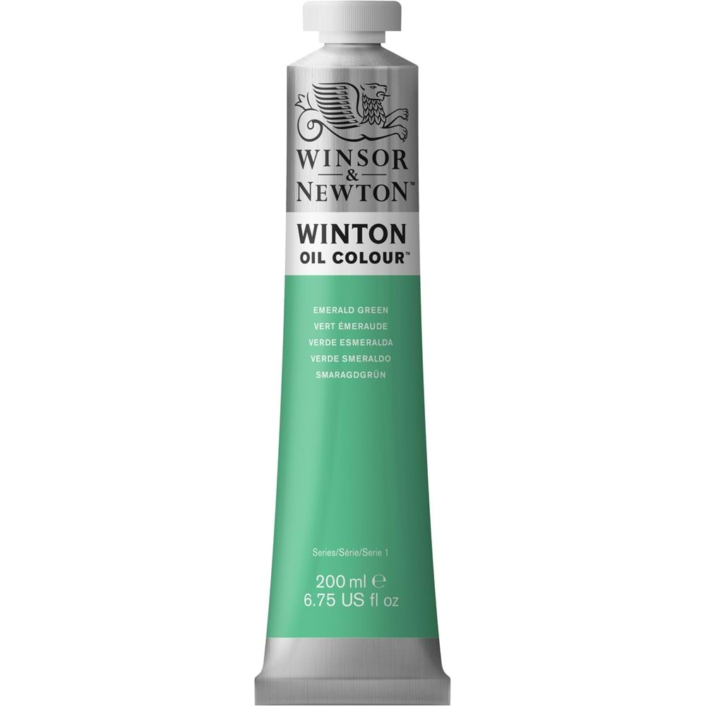 Winsor&Newton Winton Yağlı Boya 200ml Emerald Green 241 (18)