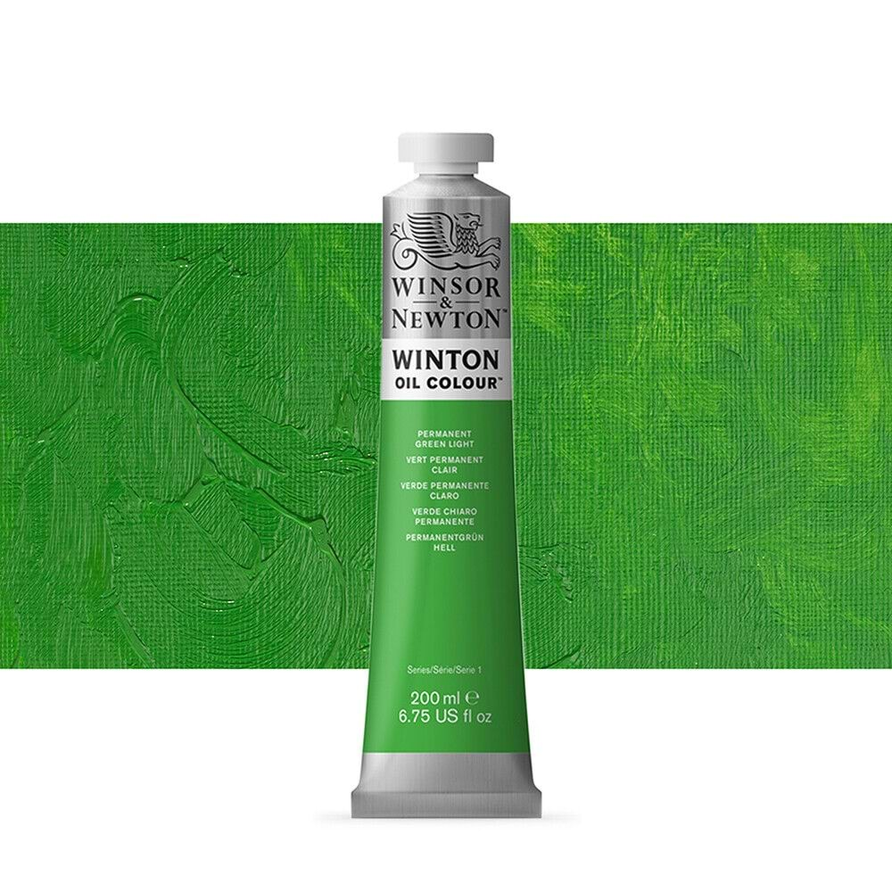 Winsor&Newton Winton Yağlı Boya 200ml Permanent Green Light 483 (48)