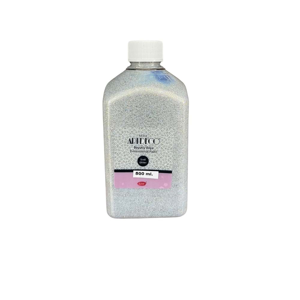 Artdeco Simli Boyutlu Boya 500ml Altın 691