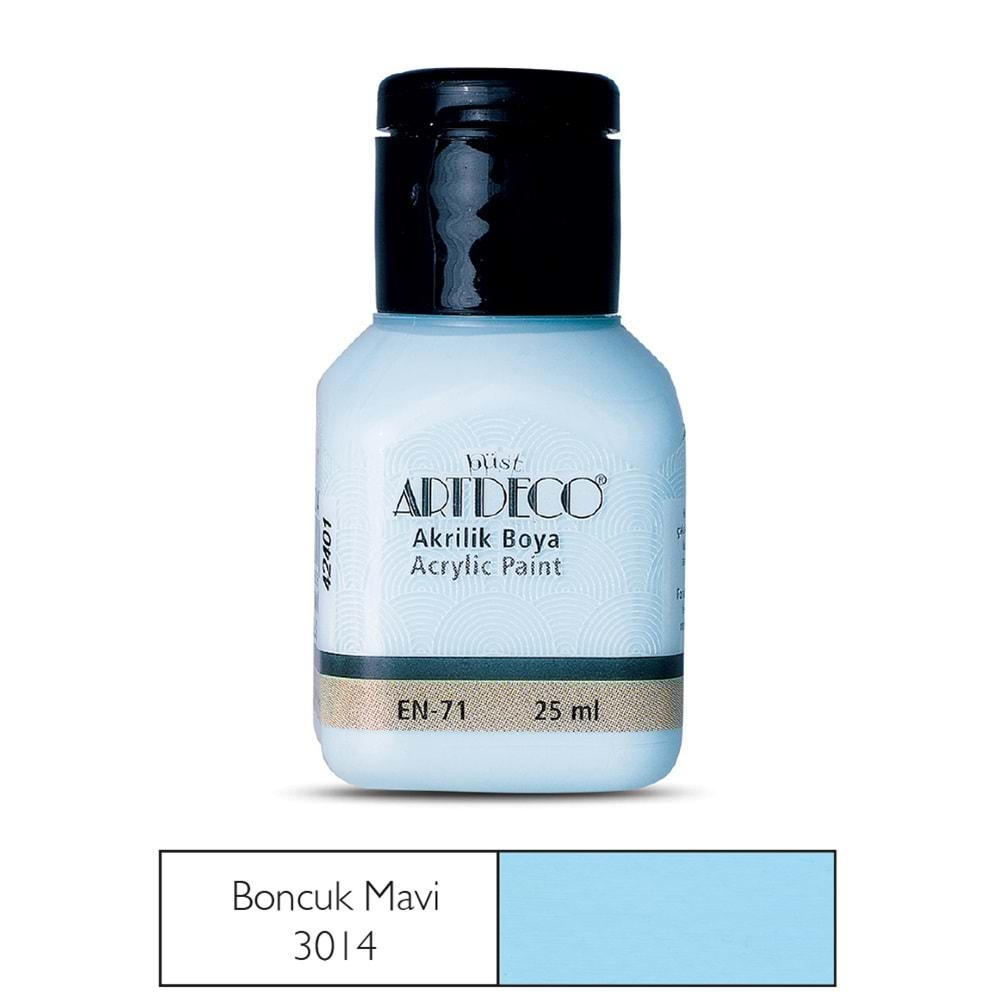 Artdeco Akrilik Boya 25ml Boncuk Mavi 3014