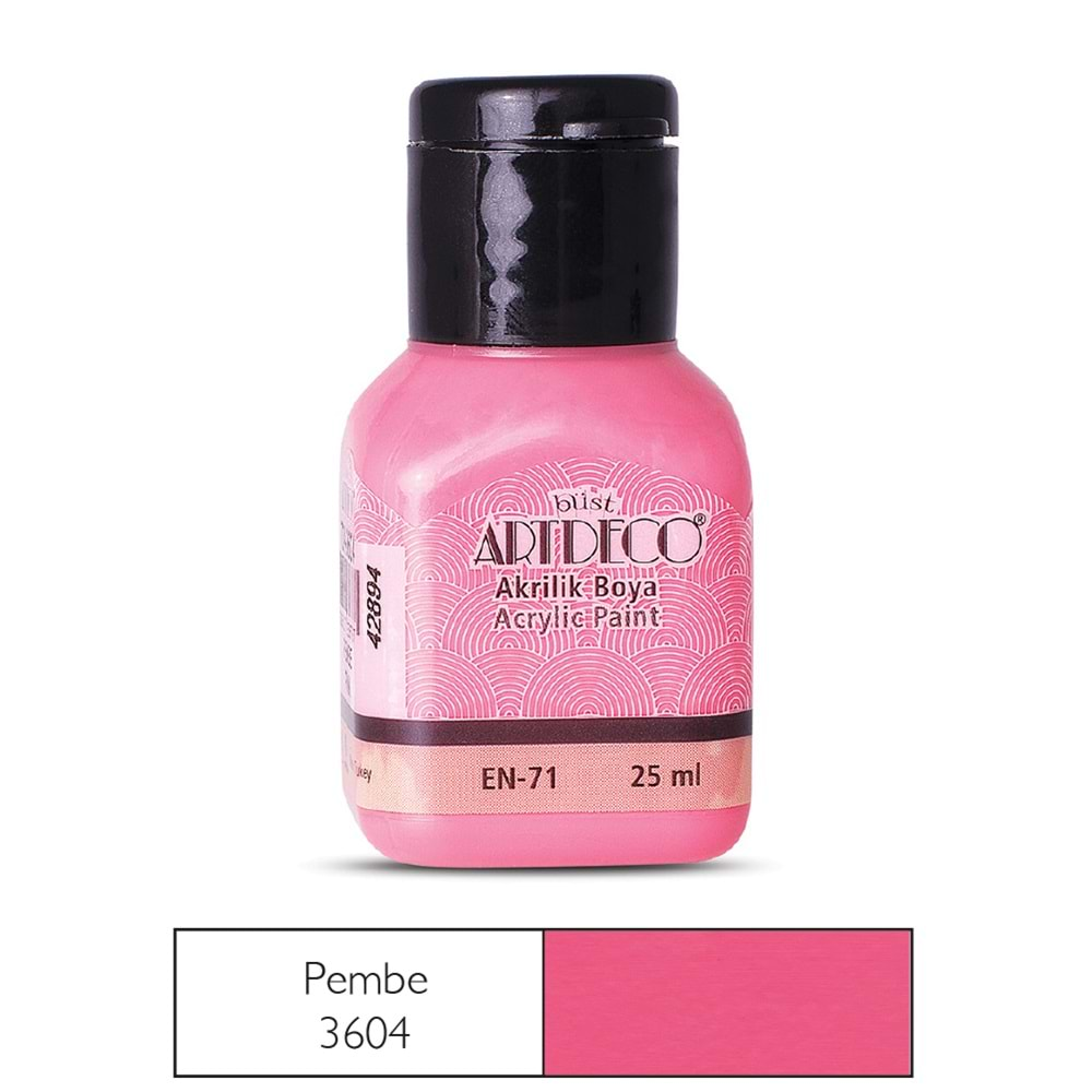 Artdeco Akrilik Boya 25ml Pembe 3604