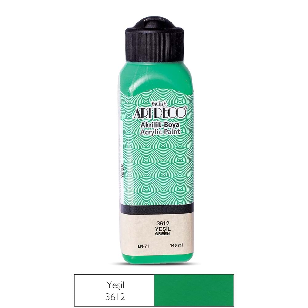 Artdeco Akrilik Boya 140ml Yeşil 3612