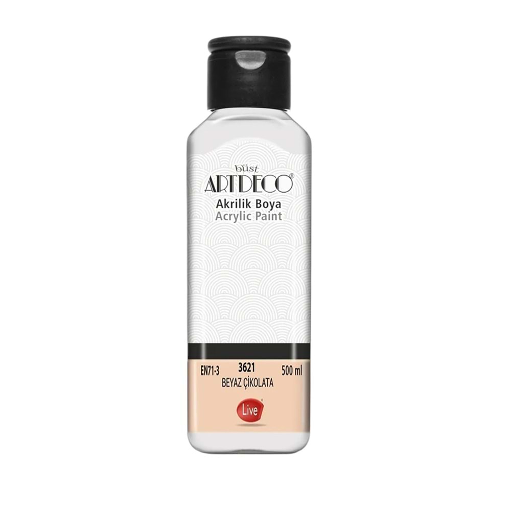 Artdeco Akrilik Boya 140ml Beyaz Çikolata 3621